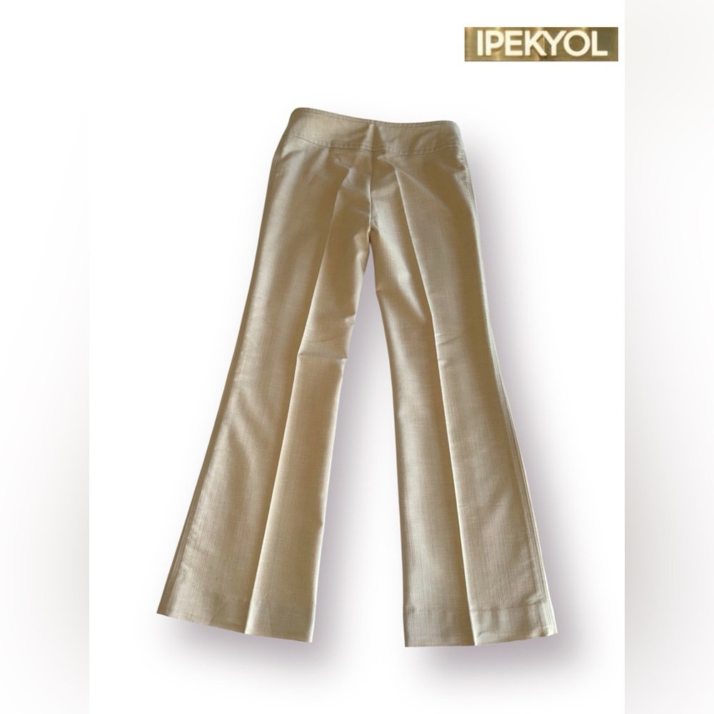 🛍️SALE🛍️IPEKYOL Elegant Tan Women's Single-Breasted Blazer & Pants 2-PIECE Suit - Picture 10 of 14